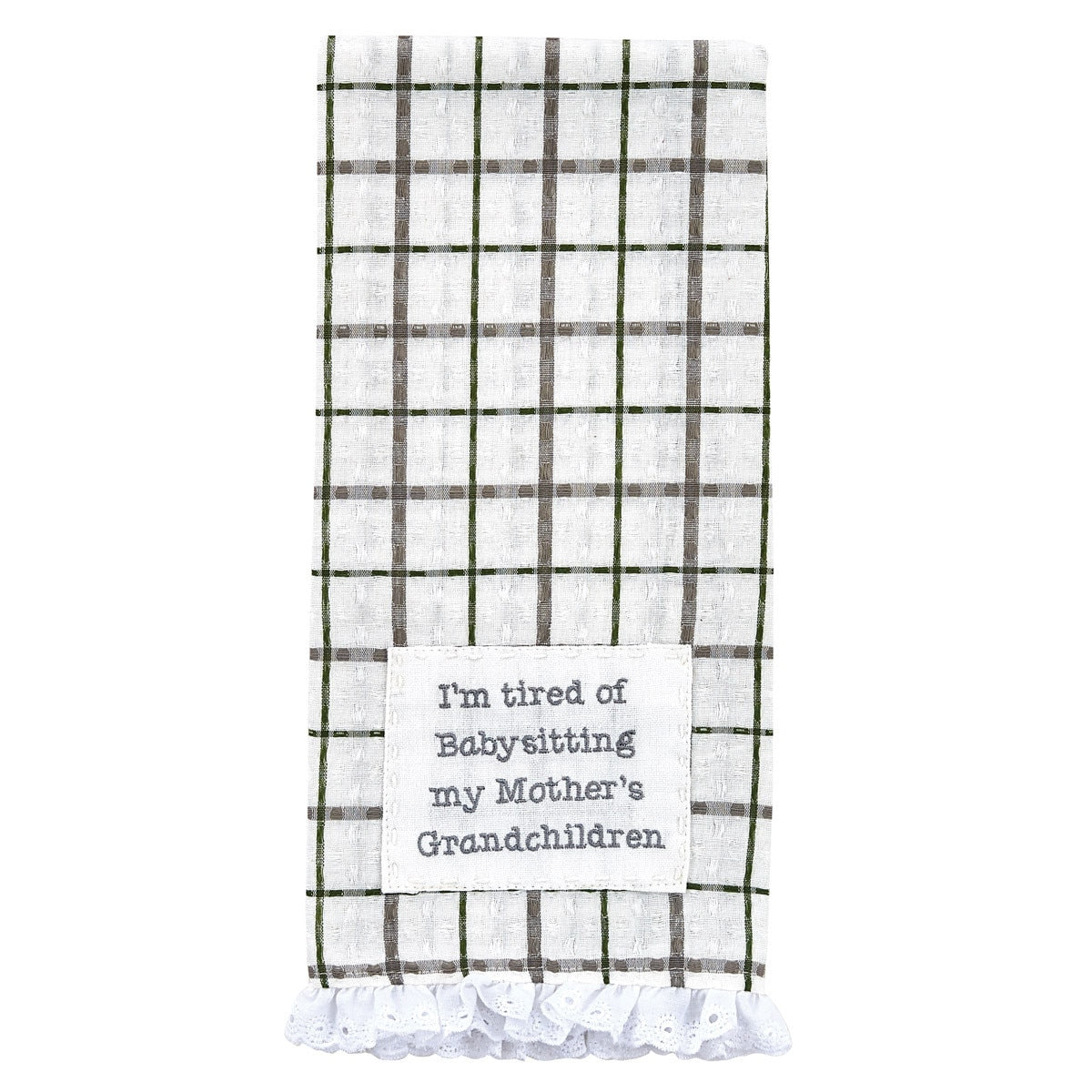 Park Designs Tired Of Babysitting Dishtowel - Set of 2