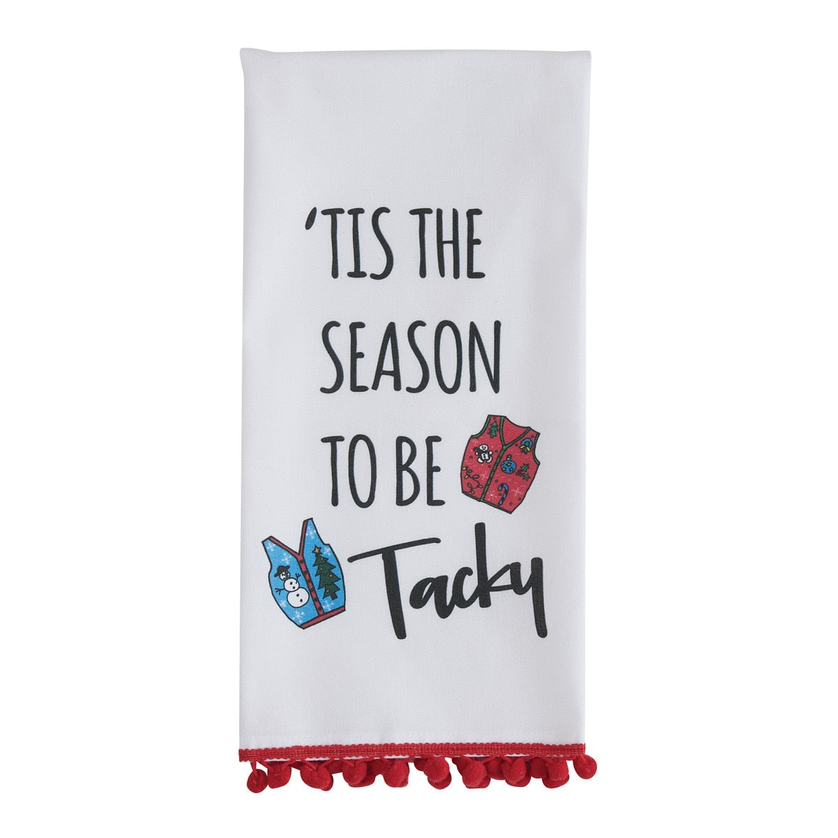 Park Designs Tis The Season To Be Tacky Dishtowel - Set of 6