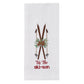 Park Designs Tis The Ski-Son Embroidered Dishtowel - Set of 6