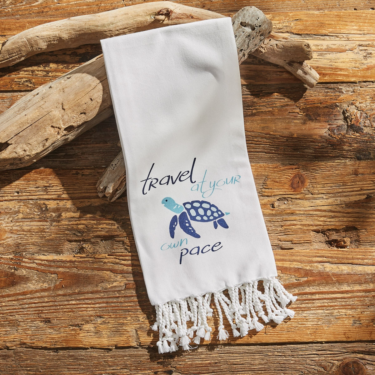 Park Designs Travel At Your Own Pace Dishtowel - Set of 2