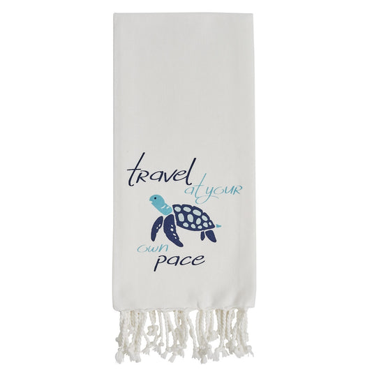 Park Designs Travel At Your Own Pace Dishtowel - Set of 2