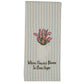 Park Designs Tulip Applique Embroidery Dishtowel - Set of 6