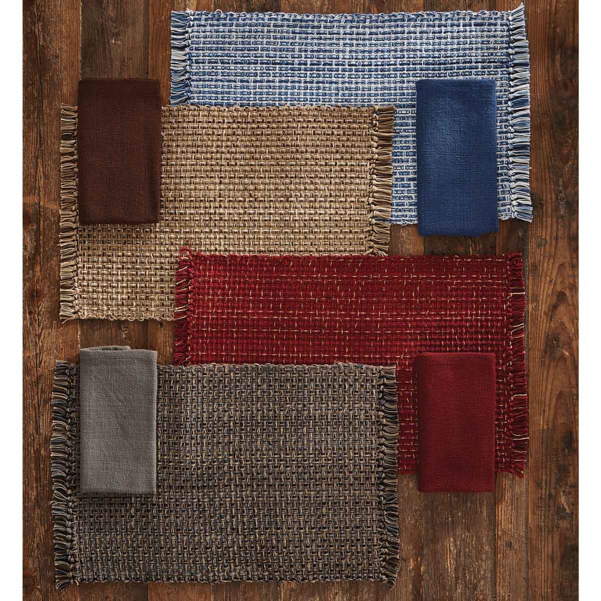 Park Designs Tweed Napkin - Charcoal - Set of 4