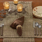 Park Designs Tweed Placemat Espresso - Set of 4