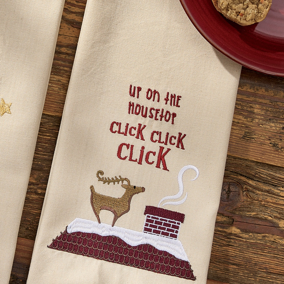 Park Designs Up On Housetop Dishtowel - Set of 6
