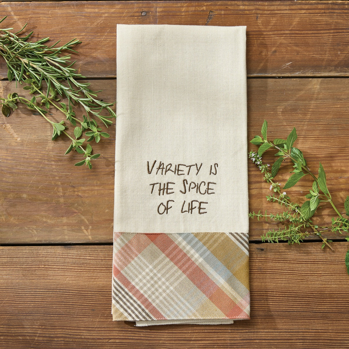 Park Designs Variety Is The Spice Dishtowel - Set of 6