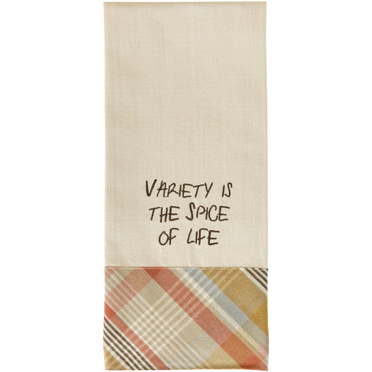 Park Designs Variety Is The Spice Dishtowel - Set of 6