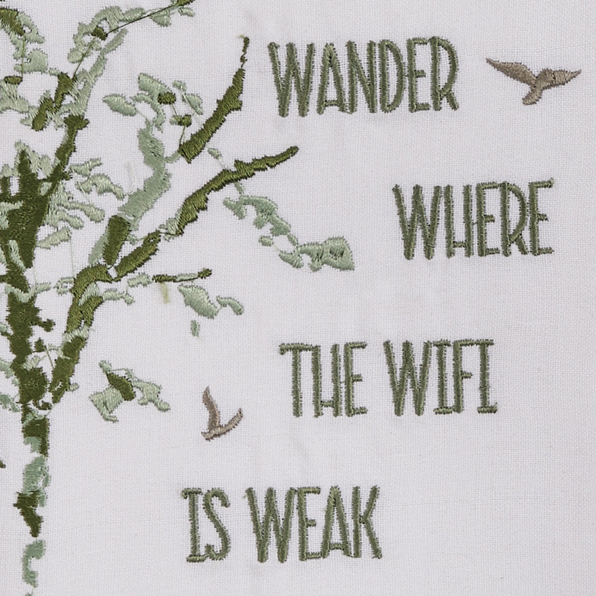 Park Designs Wander Were The Wifi Decorative Dishtowel - Set of 6