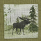 Park Designs Watercolor Moose - Set of 2