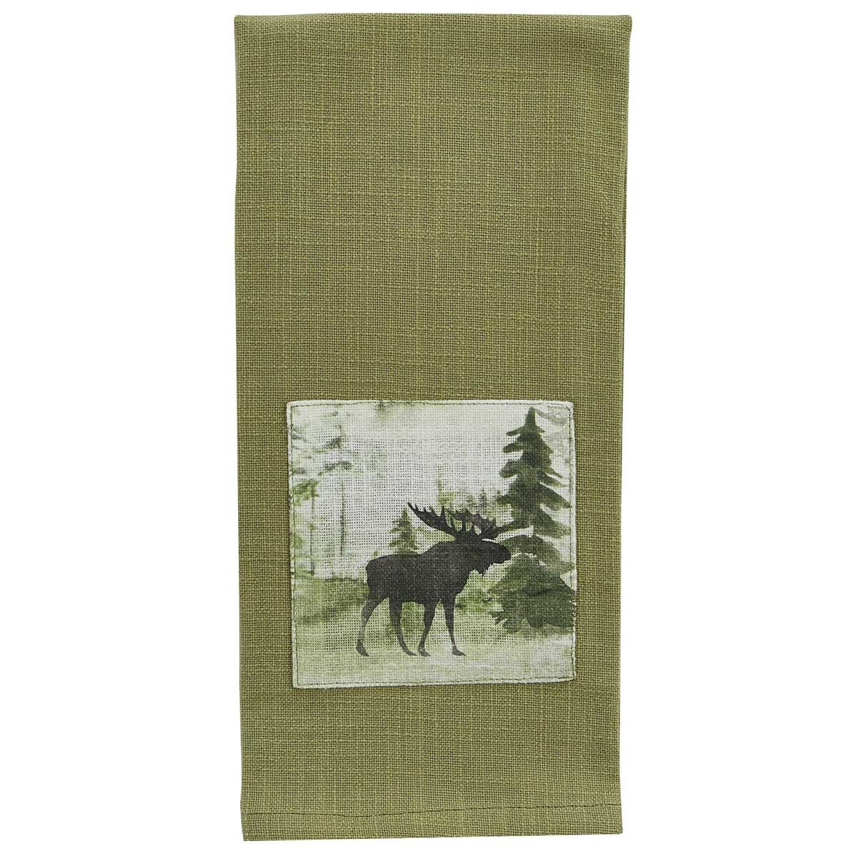 Park Designs Watercolor Moose - Set of 2