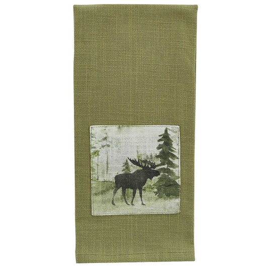 Park Designs Watercolor Moose - Set of 2