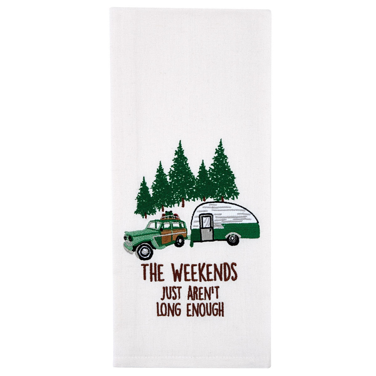 Park Designs Weekends Aren't Long Enough Dishtowel - Set of 2