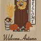 Park Designs Welcome Autumn Appliqued Emb Dishtowel - Set of 2