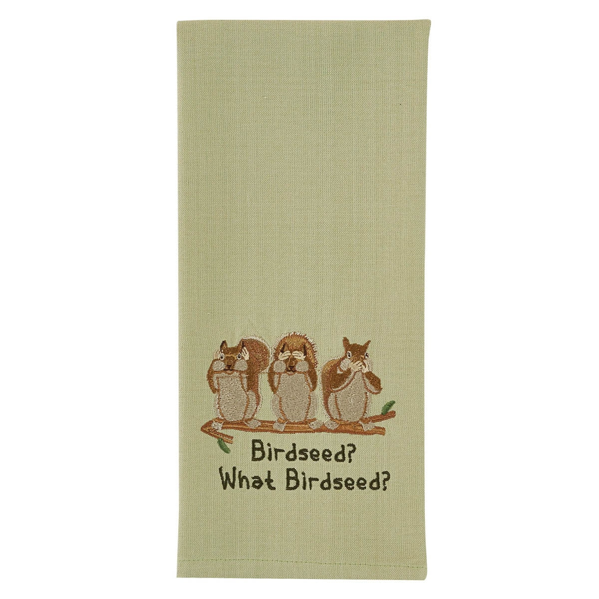 Park Designs What Birdseed Embroidered Dishtowel - Set of 2