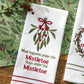 Park Designs What Happens Under The Mistletoe Dishtowel - Set of 6