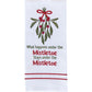Park Designs What Happens Under The Mistletoe Dishtowel - Set of 6