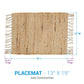 Park Designs Wheat Fields Jute Placemat - Set of 12