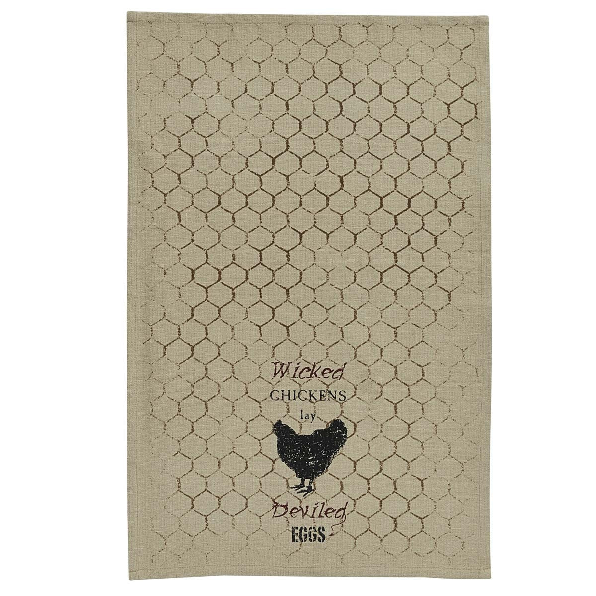 Park Designs Wicked Chickens Printed Dishtowel - Set of 2