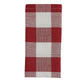 Park Designs Wicklow Check Napkin - Red&Cream - Set of 4