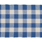 Park Designs Wicklow Check Yarn Placemat China Blue - Set of 4