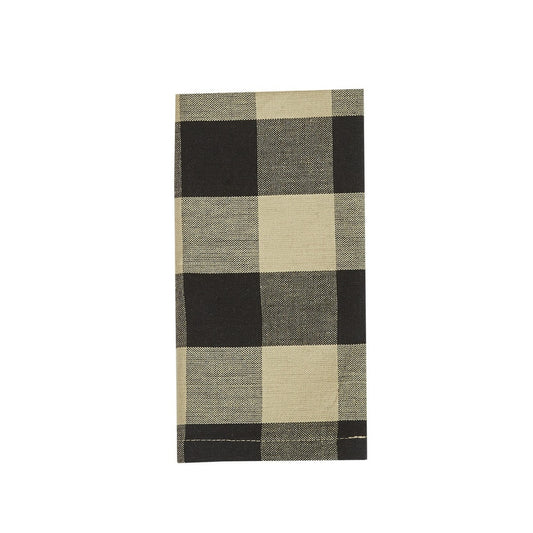 Park Designs Wicklow Napkin - Black - Set of 4