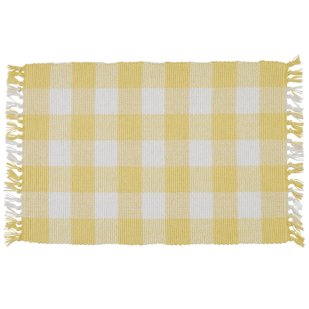 Park Designs Wicklow Placemat Yarn Yellow - Set of 4