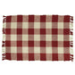 Park Designs Wicklow Yarn Placemat Garnet - Set of 4