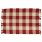 Park Designs Wicklow Yarn Placemat Garnet - Set of 4