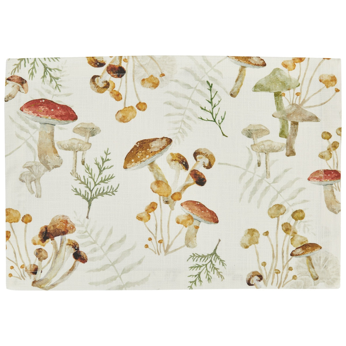 Park Designs Wild Mushrooms Placemat - Set of 12