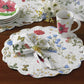 Park Designs Wildflower Scalloped Round Placemat - Set of 6