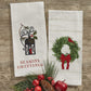 Park Designs Williamsburg Cardinal Wreath Print/Embroidered Dishtowel - Set of 2