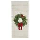 Park Designs Williamsburg Cardinal Wreath Print/Embroidered Dishtowel - Set of 2