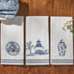 Park Designs Williamsburg Chinois Temple Jar Dishtowel - Set of 2