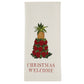 Park Designs Williamsburg Christmas Welcome Embroidered Dishtowel - Set of 2