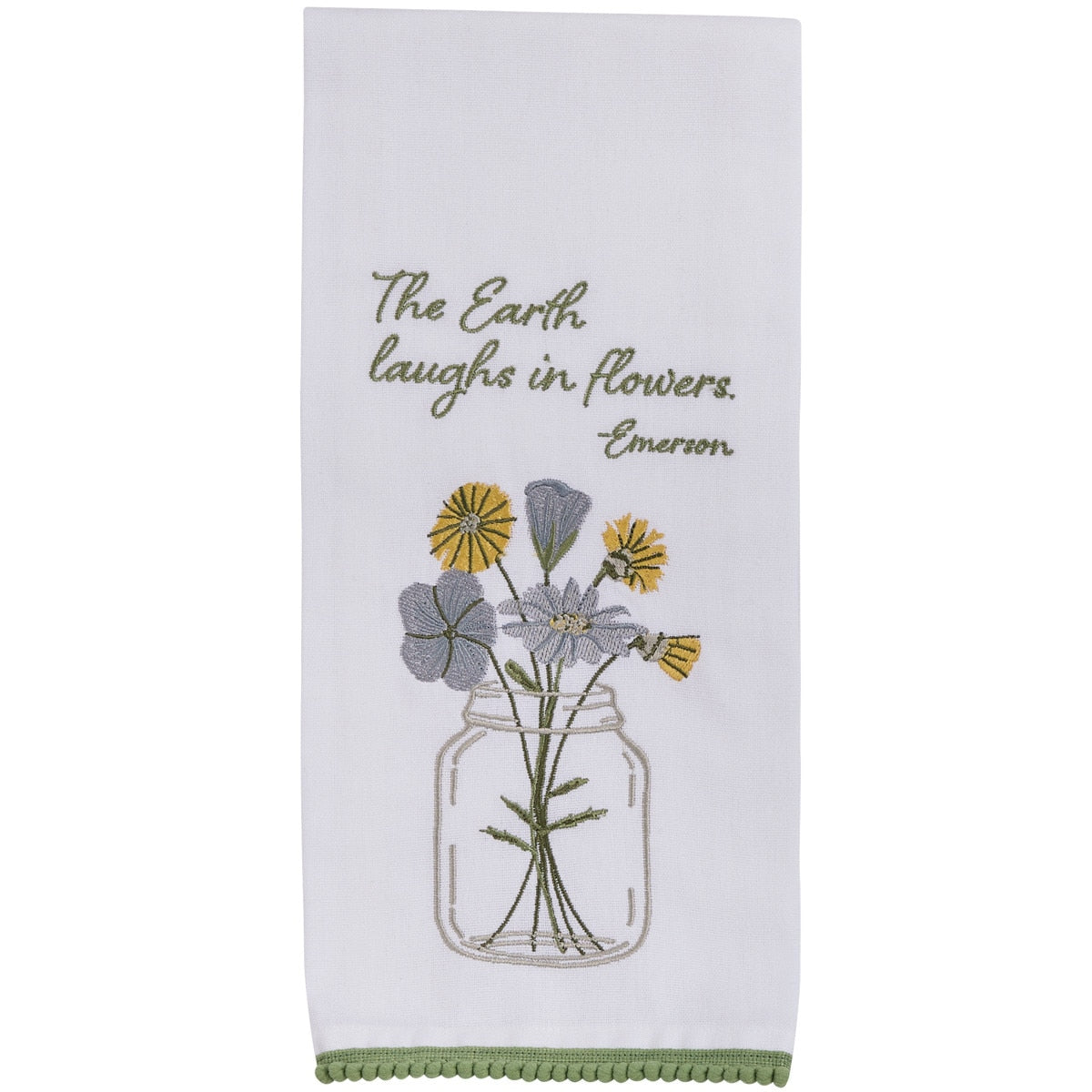 Park Designs Williamsburg Earth Laughs In Flowers Dishtowel - Set of 6