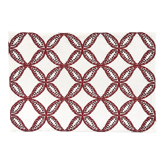 Park Designs Williamsburg Filagree Fret Placemat - Set of 12