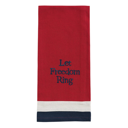 Park Designs Williamsburg Flag Decorative Dishtowel - Set of 6