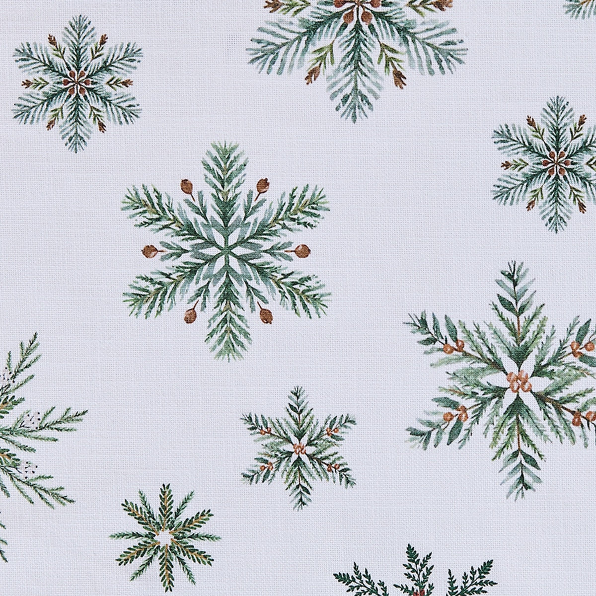 Park Designs Williamsburg Holiday Snowfall Placemat - Set of 12