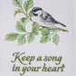 Park Designs Williamsburg Keep A Song In Your Heart Dishtowel - Set of 6