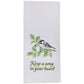 Park Designs Williamsburg Keep A Song In Your Heart Dishtowel - Set of 6