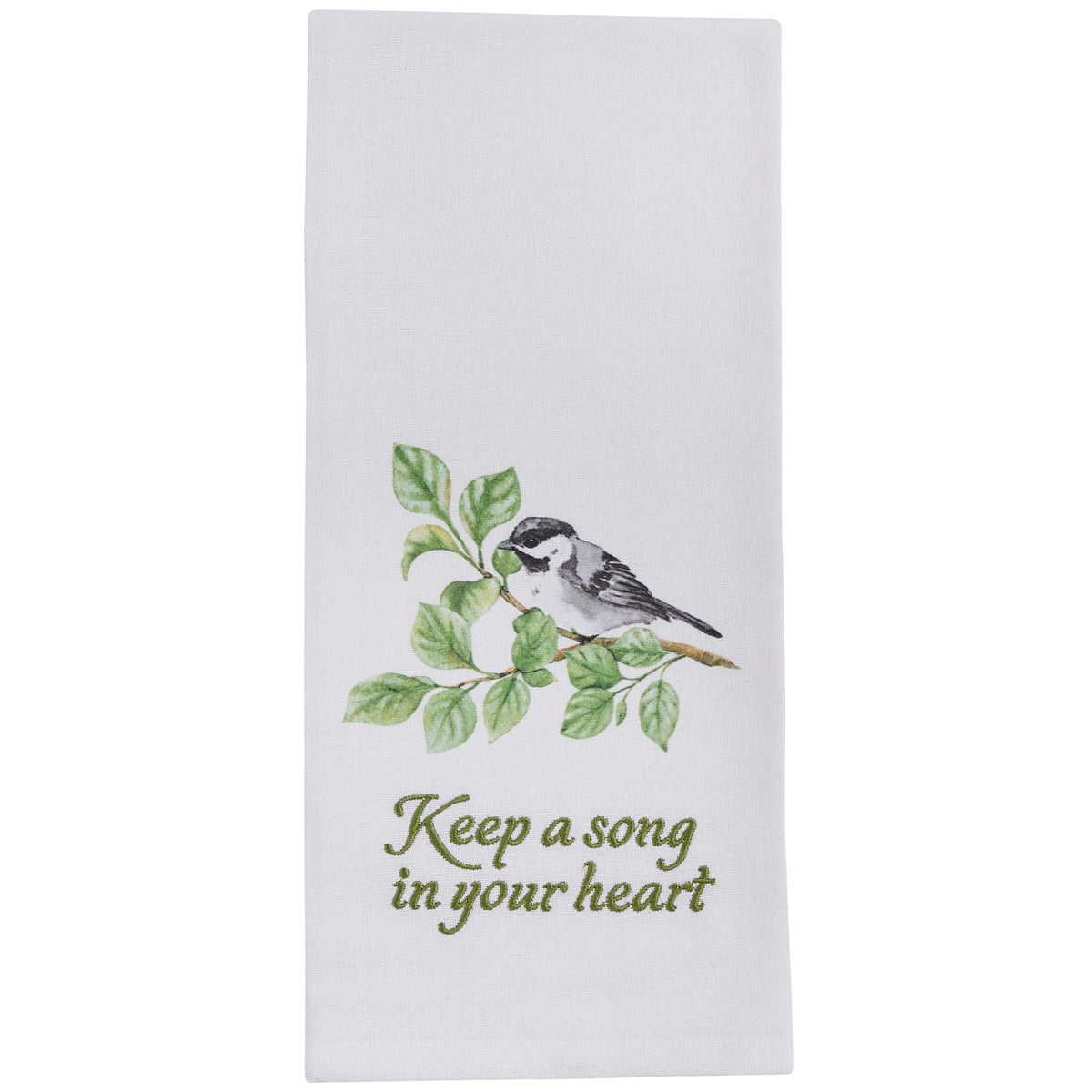 Park Designs Williamsburg Keep A Song In Your Heart Dishtowel - Set of 6