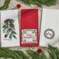Park Designs Williamsburg Merry Swag Dishtowel - Set of 6