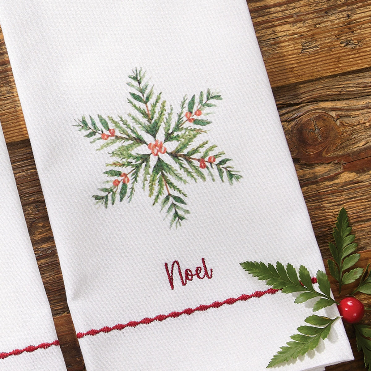 Park Designs Williamsburg Noel Dishtowel - Set of 6