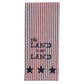 Park Designs Williamsburg This Land Dishtowel - Set of 6