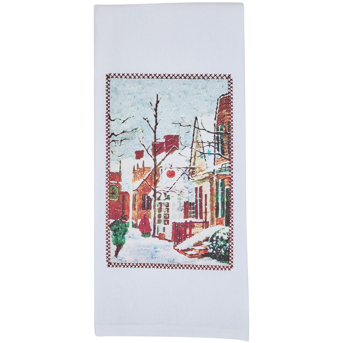 Park Designs Williamsburg Village Shoppes Patch Dishtowel - Set of 6