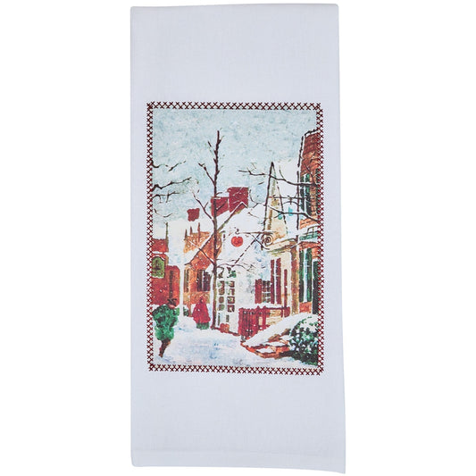 Park Designs Williamsburg Village Shoppes Patch Dishtowel - Set of 6