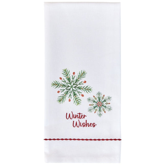 Park Designs Williamsburg Winter Wishes Dishtowel - Set of 6