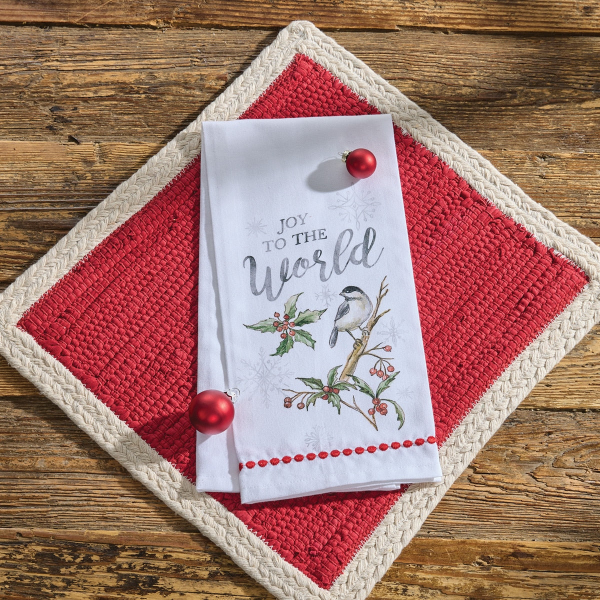 Park Designs Winter Harmony Decorative Dishtowel - Set of 6
