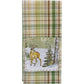 Park Designs Winter Morning Plaid Decorative Dishtowel - Set of 6