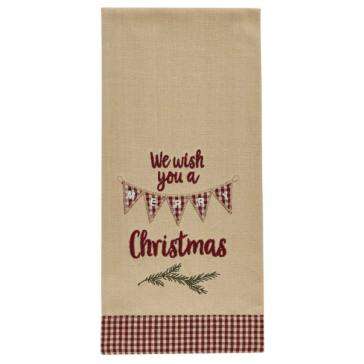 Park Designs Wish You A Merry Dishtowel - Set of 2